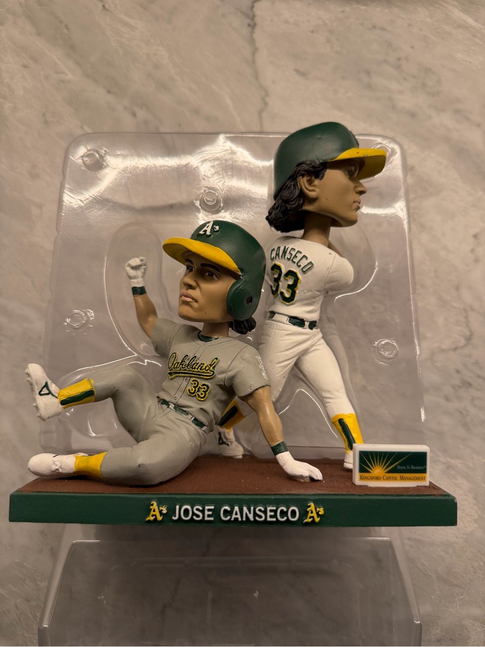 NIB Oakland A’s Bobblehead Jose Canseco 33